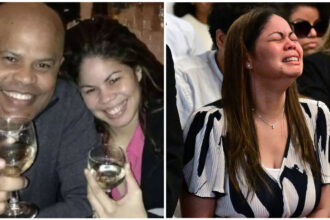Zulinka Pérez recibe cheque de los hermanos Espaillat